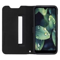 耐衝撃 抗ウイルス 抗菌 Stand Flip for AQUOS wish3 / ブラック SB-A056-SDFB/BK（直送品）