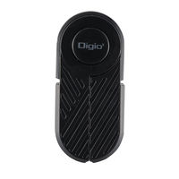 マイナンバーカードリーダー USB Type-C接続 接触型ICカードリーダー 折り畳み式 ブラック 1個 ナカバヤシ