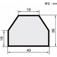 岩田製作所 バンパープロ|フラットタイプ BP35 BP35RーL1 1個（直送品）