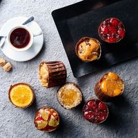 【生花】アデリー ホシファーム　フリルブーケカラフル１２本＆ホシフルーツ　フレンチカップケーキ４個 FMX-46B 1箱（直送品）