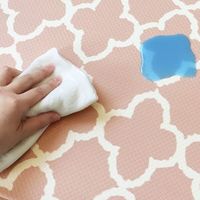 オカトー スキマにピタっ！PVCトイレマット 55×60 モロッカン 4905016019397 1個