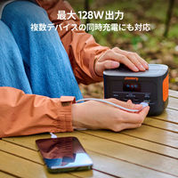 ポータブル電源 Jackery 100Plus コンパクト ミニ リン酸鉄 蓄電池 充電器 99Wh JE-100A 1台