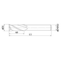 三菱マテリアル エムスターエンドミル MS2MS D0700 1セット(3PC)（直送品）