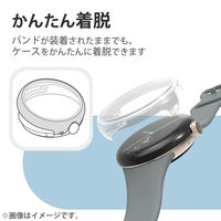 エレコム Google Pixel Watch/フルカバーケース/ガラス/クリア SW-PI221FCGCR 1個