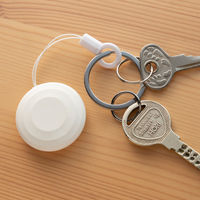 スマートタグ 紛失防止 DIGL（ディグル） iPhone/iPad「探す」アプリ対応 ホワイト 1個 グリーンハウス