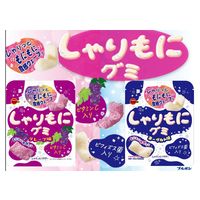 しゃりもにグミ グレープ味 10袋 ブルボン
