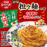 1人前×2回分 かけうま！ 四川風担々麺の素（麺用ソース） 80g×2 3個 丸美屋食品工業