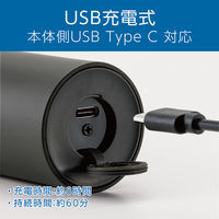 小泉成器 ＵＳＢ充電シェーバー KMCー0721/H 1台