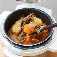 アルファックス・コイズミ 1.9L電気圧力鍋 APCーT1901/W 1台