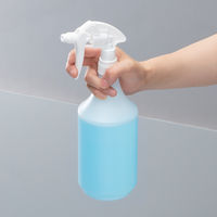 【スプレーボトル】 三宝化成 「現場のチカラ」 キャニオンスプレー 1000ml 白 半透明 1本  オリジナル