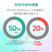 エレコム USB C-Lightningケーブル/やわらか/1.2m/ホワイト MPA-CLY12WH 1個