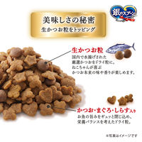 銀のスプーン 国産生かつおin 海の幸ブレンド 1.05kg（小分けパック3袋入）1袋 キャットフード 猫 ドライ
