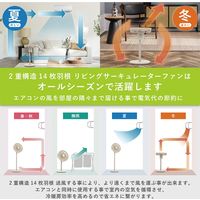 QUADS DCリビングサーキュレーターファン SMART AIR DC グレー QS304GY 1台（直送品）