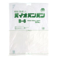 まつもと合成 HDポリ袋 バイオバンバンバッグ No.6 006638375 1袋(100枚入)