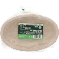 シモジマ エコバンブーカレー皿 LZーTYW01 004491021 1袋(20枚)