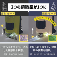 レイメイ藤井 ハンディ顕微鏡 DX ベージュ RXT1144J 1個