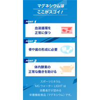 スポーツミネラル MGウォーター（マグネシウムウォーター）LIGHT 500ml 1箱（24本入）