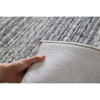 スミノエ HOMERUG 防ダニ ラグ ウェーブヒル 1300×1900mm ネイビー 4549781295329 1枚（直送品）