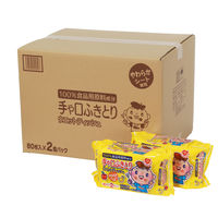 ティー・エイチ・ティー スマイルママ 手や口ふきとりウエットティッシュ80枚2P 440696 1セット(24パック)