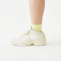 CONVERSE(コンバース) ソックス カラーアンクルソックス 23-25cm パステルイエロー CB1610032S 3足（直送品）