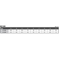 北川鉄工所 パワーバイス VC104N 1個（直送品）