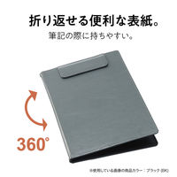 セキセイ クリップファイルA5 ブラック BP-5725-60 1冊