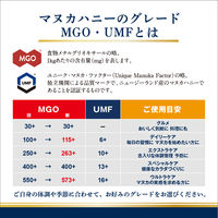 マヌカヘルス社正規輸入マヌカハニー MGO115+/UMF6+ 50G 5個
