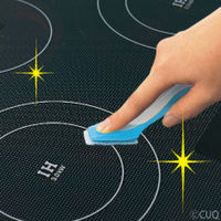 IHガラス天板 汚れとりスティック 専用シート3枚入 キズをつけずに汚れを落とす 1セット（1個×5）東洋アルミエコープロダクツ