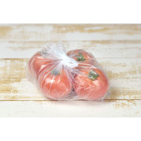 鮮度保持ポリ袋 半透明 380×190×60mm厚さ0.009mm M 5箱（60枚入×5）高密度ポリエチレンストリックスデザイン