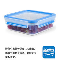 T-fal（ティファール） 保存容器 850ml スクエア マスターシール N10140 1セット（3個）
