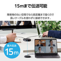 エレコム ワイヤレスHDMIエクステンダー 送信機 USB Type-C接続 DH-WLTXUC1BK 1個