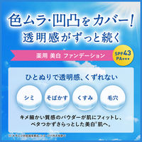 DHC 薬用PWパウダリーファンデーション NO01＜リフィル＞ SPF43、PA+++ 10g