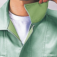 自重堂　制服百科　低発塵製品制電長袖ブルゾン　スプレーグリーン　Ｓ　924（直送品）
