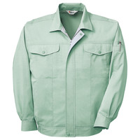 自重堂　制服百科　エコストレッチ長袖ブルゾン　ライトベージュ　Ｍ　44600（直送品）