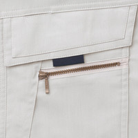 自重堂　制服百科　まるごとストレッチ長袖ブルゾン　シルバー　Ｍ　85900（直送品）