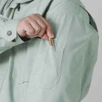 自重堂　制服百科　難燃長袖ブルゾン　ネービー　ＬＬ　86400（直送品）