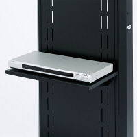 サンワサプライ 60～84型対応液晶・プラズマディスプレイスタンド CR-PL22BK 1台（直送品）