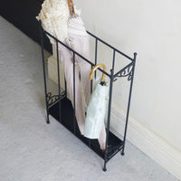 宮武製作所（MIYATAKE） DELSOL デル・ソル アンブレラスタンド ブラック 幅105×奥行き305×高さ500mm 1台（直送品）