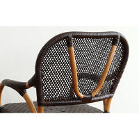 サンフラワーラタン WAHOOシリーズ ラタン手編みチェア C117CB 1脚（直送品）