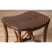 サンフラワーラタン WAHOOシリーズ ラタン手編み スツール C427KA 1脚（直送品）