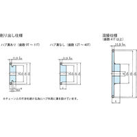 椿本チエイン RS60 スプロケット 1Bタイプ RS60ー1B34TQ 1個（直送品）