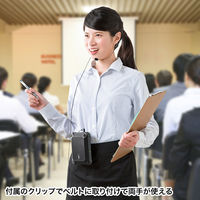 拡声器　メガホン　スピーカーマイク　ポータブル型　ハンズフリー　MM-SPAMP6　サンワサプライ　1個（直送品）