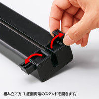 サンワサプライ プロジェクタースクリーン PRS-K40K 40型 4:3 ポール式（直送品）