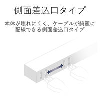 延長コード 電源タップ コンセント 1.5m 2ピン 6個口 ほこりシャッター 白 AVT-D3-2615WH エレコム 1個
