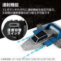 エレコム 無線ゲームパッド/13ボタン/Xinput/振動/連射/高耐久 JC-U4113SBK