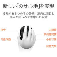 トラックボールマウス 無線 8ボタン 光学式 人差し指 チルトホイール搭載 DEFT ブラック M-DT1DRBK エレコム 1個（直送品）
