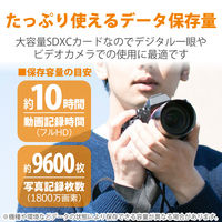 SDカード 64GB Class10 データ復旧 SDXCカード MF-FSD064GC10R 1個 エレコム（直送品）