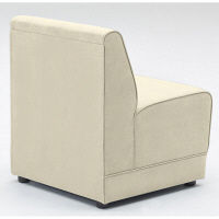 【軒先渡し】オリバー システムソファ Hygiene 幅600mm オフホワイト 1台（直送品）