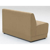 【軒先渡し】オリバー システムソファ Hygiene 幅1200mm ライトブラウン 1台（直送品）