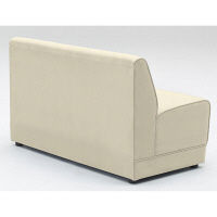 【軒先渡し】オリバー システムソファ Hygiene 幅1200mm オフホワイト 1台（直送品）